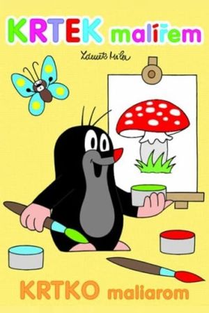 The Little Mole as a Painter's poster