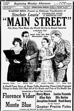 Main Street's poster