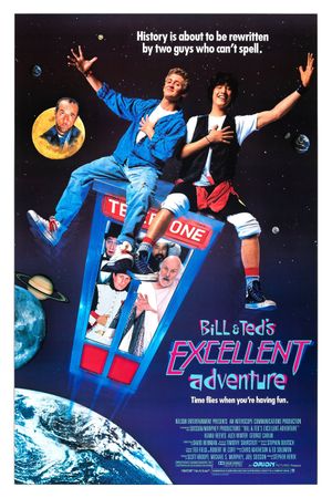 Bill & Ted's Excellent Adventure's poster