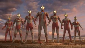 Ultraman Mebius & Ultra Brothers's poster