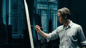 Never Look Away's poster