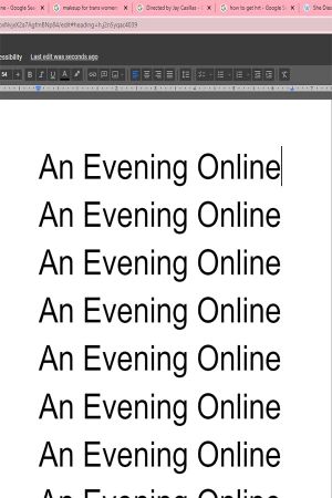 An Evening Online's poster image