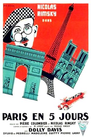 Paris en cinq jours's poster