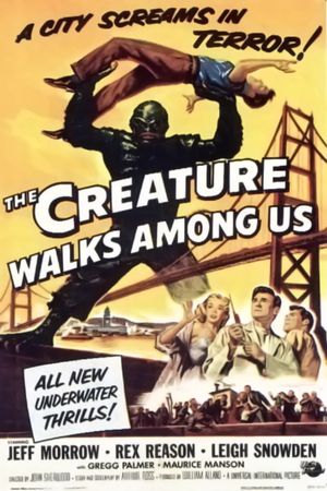 The Creature Walks Among Us's poster