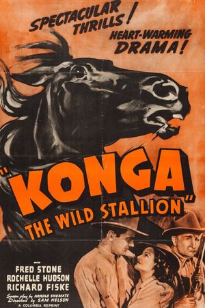 Konga, the Wild Stallion's poster