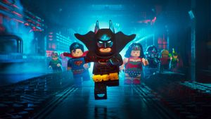 The Lego Batman Movie's poster