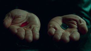 The Matrix's poster