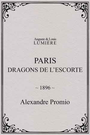 Paris : dragons de l’escorte's poster