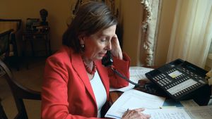 Pelosi in the House's poster