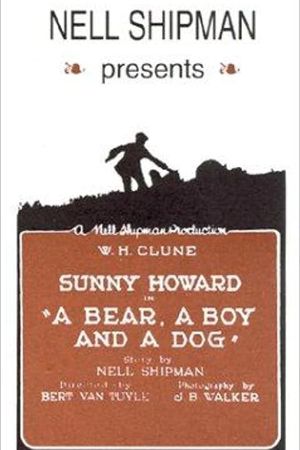 A Bear, a Boy and a Dog's poster