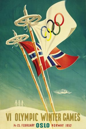 The VI Olympic Winter Games, Oslo 1952's poster image