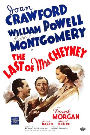 The Last of Mrs. Cheyney's poster