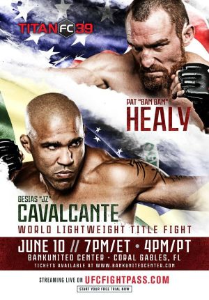 Titan FC 39: Cavalcante vs. Healy's poster