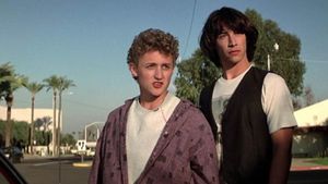 Bill & Ted's Excellent Adventure's poster