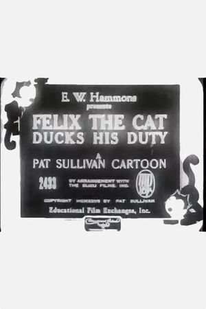 Felix the Cat Ducks His Duty's poster