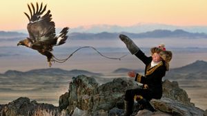 The Eagle Huntress's poster