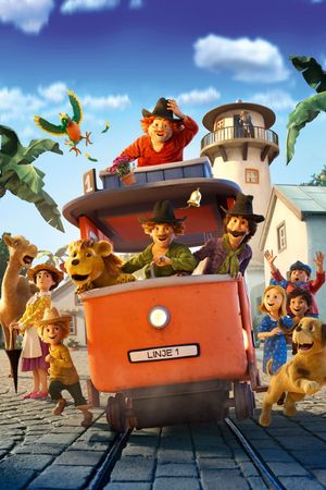 Three Robbers and a Lion's poster