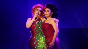 The Jinkx & DeLa Holiday Show's poster