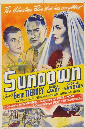 Sundown's poster
