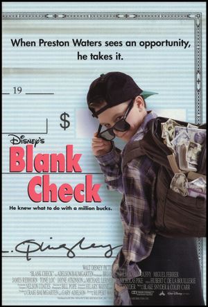 Blank Check's poster