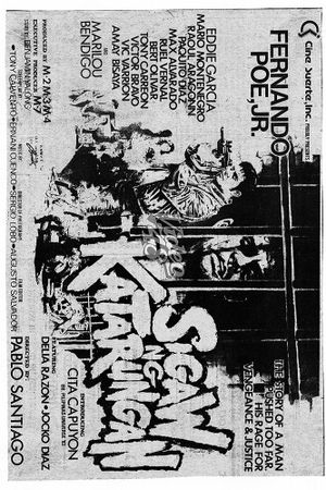 Sigaw ng katarungan's poster