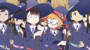 Little Witch Academia's poster