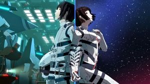 Knights of Sidonia: The Movie's poster