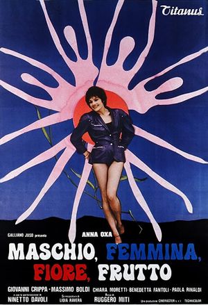 Maschio, femmina, fiore, frutto's poster