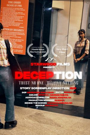 Deception - trust no one, Believe nothing's poster