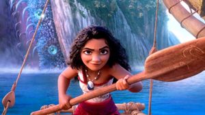 Moana 2's poster