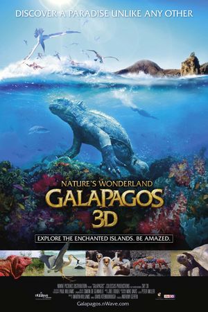 Galapagos 3D: Nature's Wonderland's poster