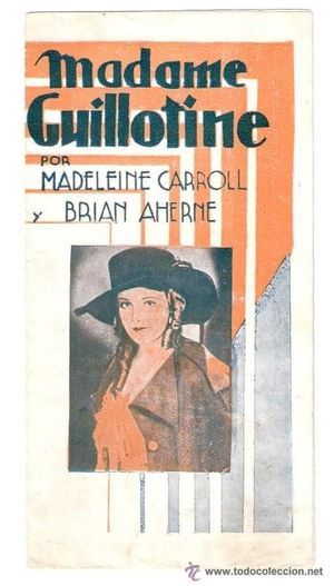Madame Guillotine's poster