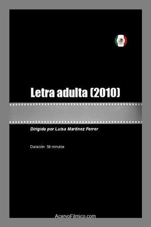 Letra adulta's poster