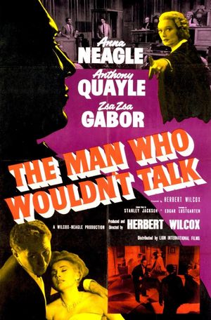 The Man Who Wouldn't Talk's poster