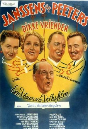 Janssens en Peeters dikke vrienden's poster
