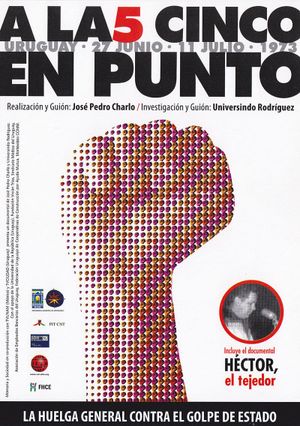 A las cinco en punto's poster