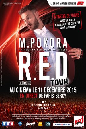 M Pokora -  Red Tour's poster