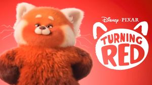 Turning Red's poster