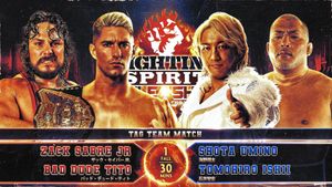 NJPW: Fighting Spirit Unleashed 2024's poster