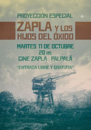 Zapla y los Hijos del Óxido's poster