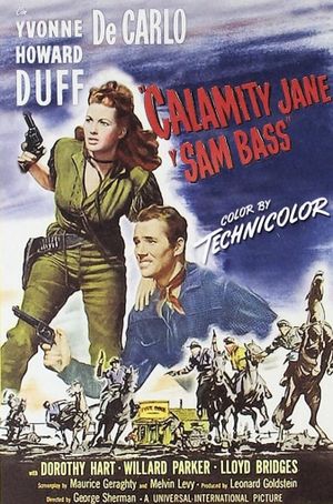 Calamity Jane and Sam Bass's poster