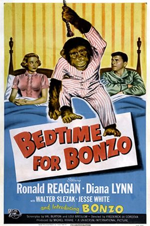 Bedtime for Bonzo's poster