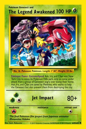 Pokémon the Movie: Genesect and the Legend Awakened's poster