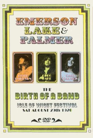 Emerson, Lake & Palmer: The Birth of a Band, Isle of Wight Festival 1970's poster