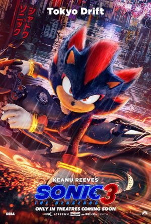 Sonic the Hedgehog 3's poster