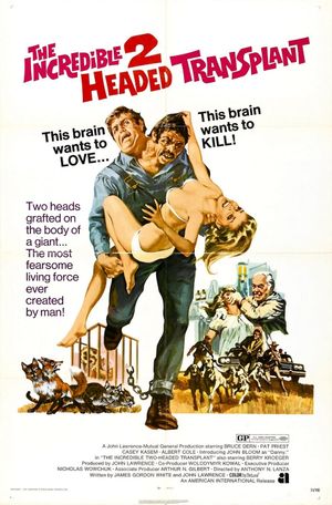The Incredible 2-Headed Transplant's poster