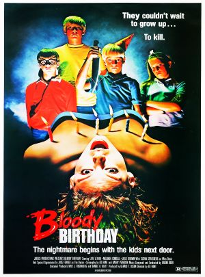 Bloody Birthday's poster