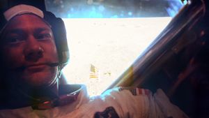 Hazardous Journey - The Apollo 11 Moon Landing's poster