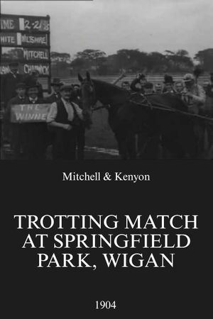 Trotting Match at Springfield Park, Wigan's poster