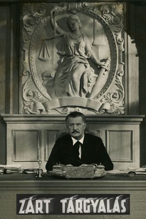 Zárt tárgyalás's poster